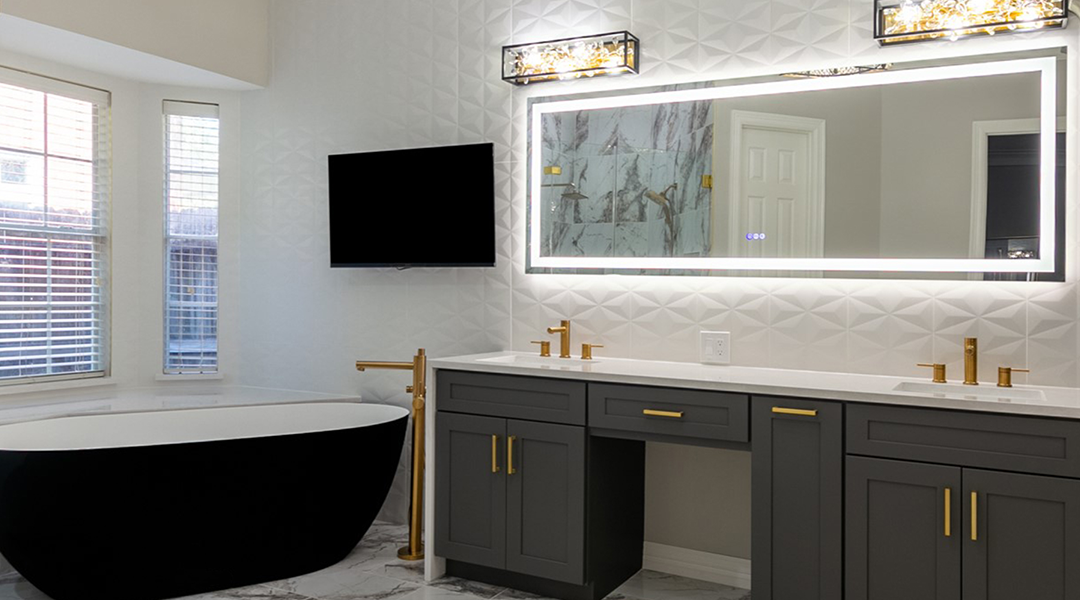 Better Mirror, Better Bathroom with a Free LED Mirror!