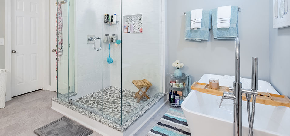 Conversions from shower to tub