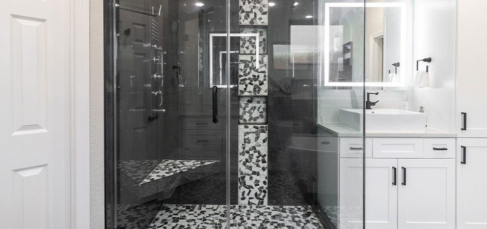 Curated collections for shower and bath space